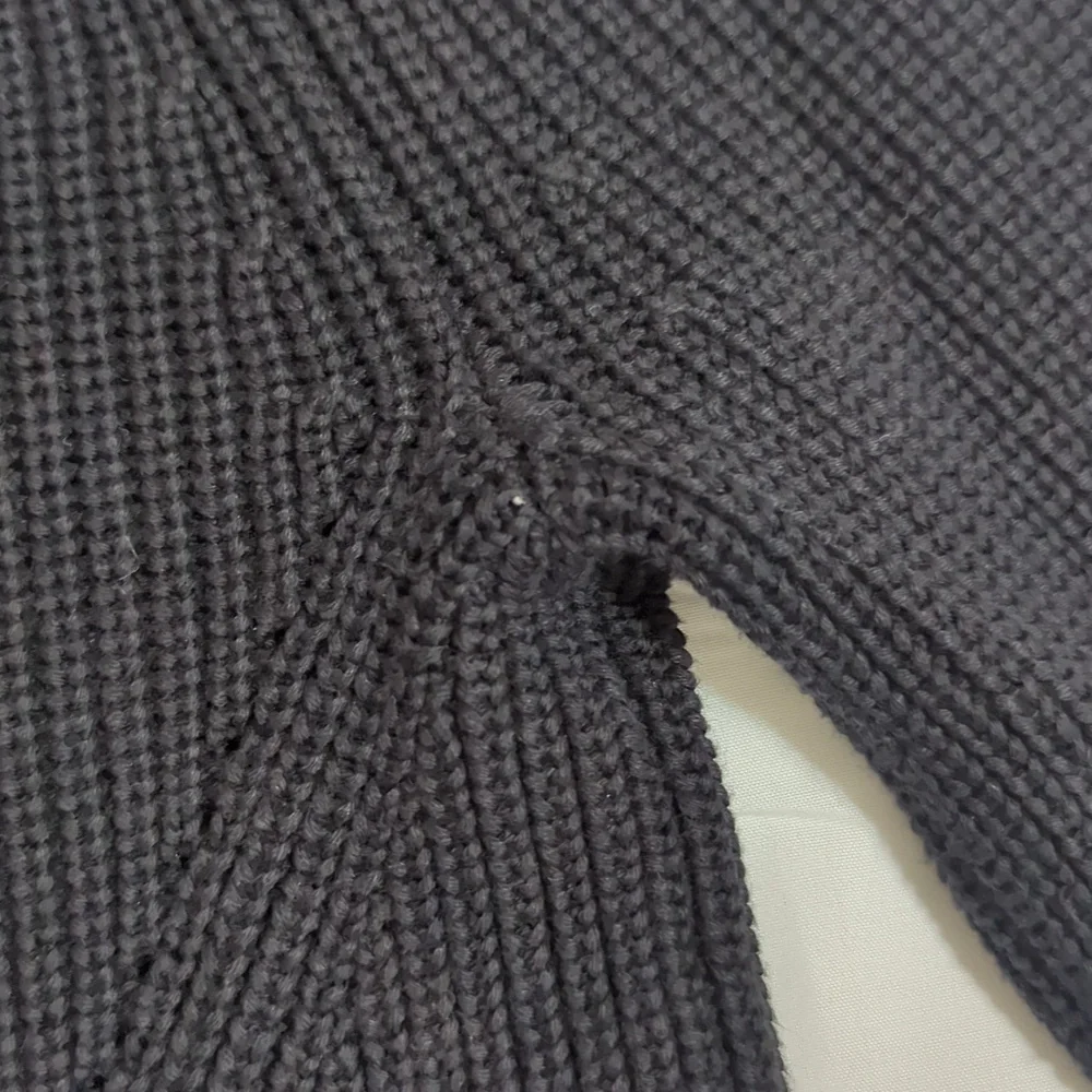 White House Black Market Black Cropped Crewneck Sweater - Picture 9 of 15